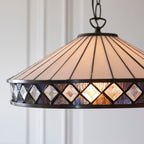 Fargo Media Lampada da Soffitto Tiffany 1 Portalampada