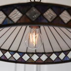 Fargo Media Lampada da Soffitto Tiffany 1 Portalampada