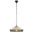Fargo Media Lampada da Soffitto Tiffany 1 Portalampada