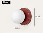 LumiGlobe – Lampada a sospensione scandinava moderna con design in vetro