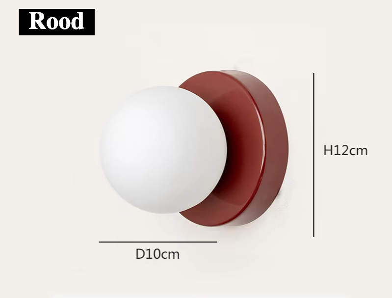 LumiGlobe – Lampada a sospensione scandinava moderna con design in vetro