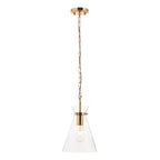 Lampadario in Ottone Harlow