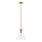 Lampadario in Ottone Harlow
