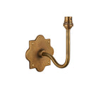 Applique da parete Anvil Swan in ottone antico
