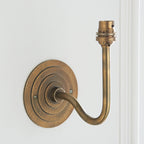 Fissaggio a Parete in Ottone Halo Swan