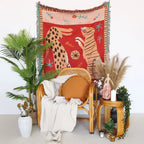Coperta Woven Feline