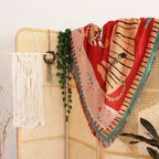 Coperta Woven Feline