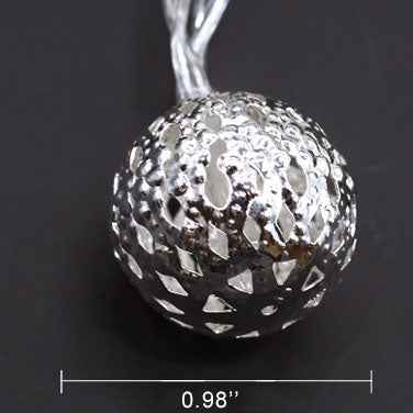 Luci a Stringa Solari Palloni Marocchini Colorati LED Luci di Natale Decorazione Esterno Luci a Stringa