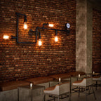 Lampada da Parete a 5 Luci Industrial Maze
