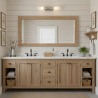 Applique da Bagno Contemporanea a Tubo in Vetro Doppio Elite