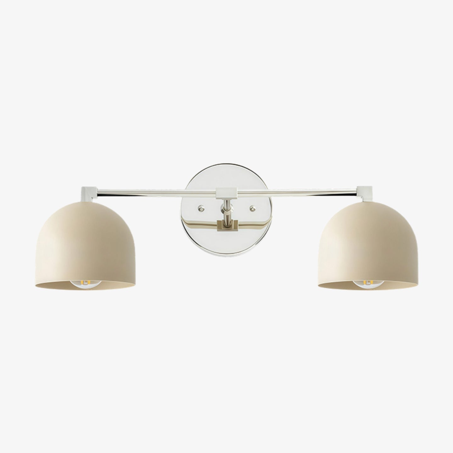 Applique da Parete in Ottone Chroma Dome per Bagno Moderno