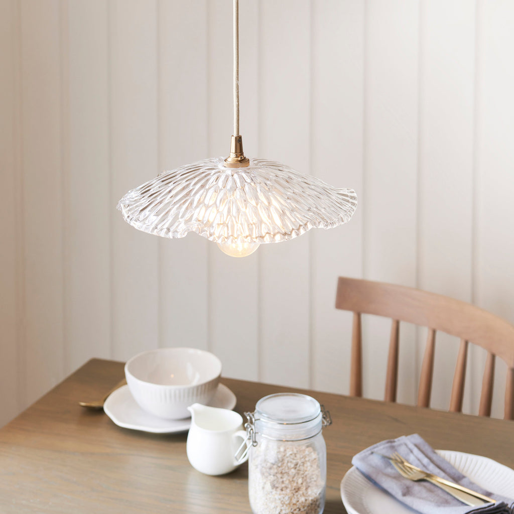 Pendente in Vetro Easyfit Orchid (Solo Paralume)