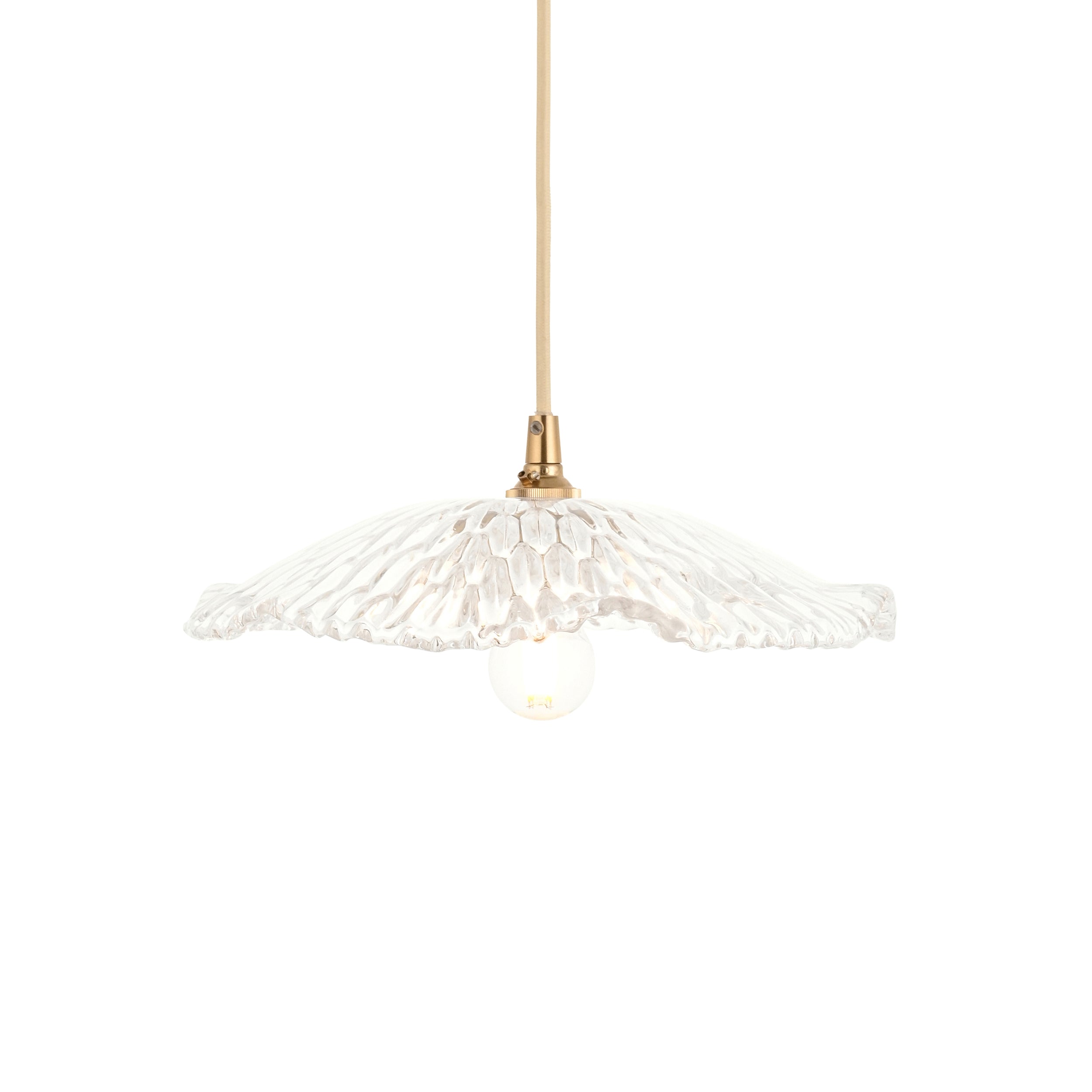 Pendente in Vetro Easyfit Orchid (Solo Paralume)