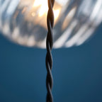 Lampadario a Cascata Allegra 5 Luci in Ottone