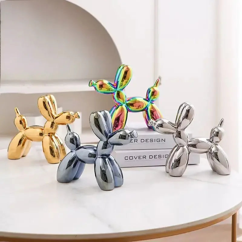 SculptureJoy - Unico decorazione a forma di cane di palloncino per un tocco elegante