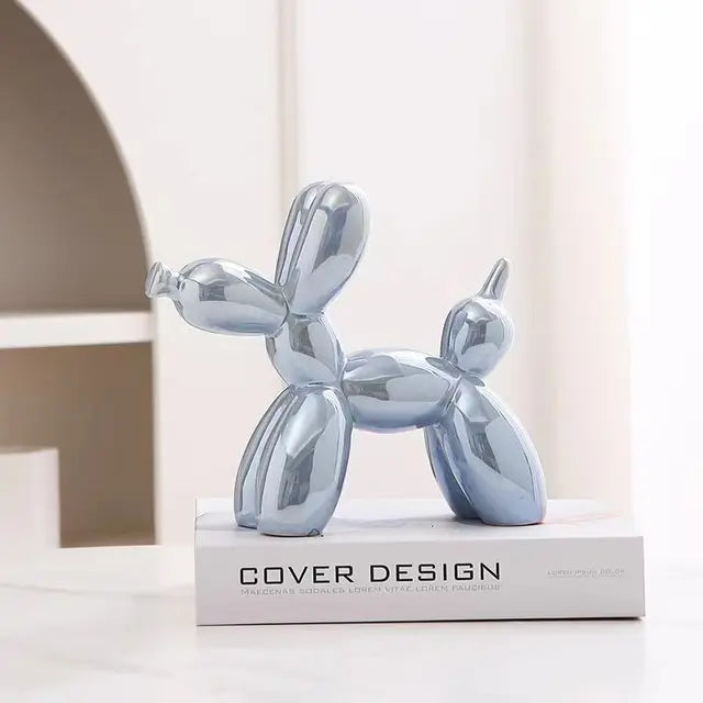 SculptureJoy - Unico decorazione a forma di cane di palloncino per un tocco elegante