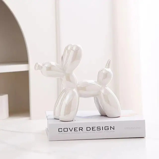 SculptureJoy - Unico decorazione a forma di cane di palloncino per un tocco elegante