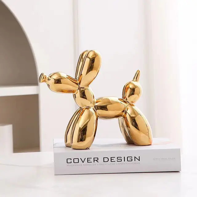 SculptureJoy - Unico decorazione a forma di cane di palloncino per un tocco elegante