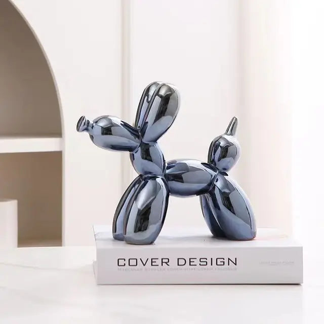SculptureJoy - Unico decorazione a forma di cane di palloncino per un tocco elegante