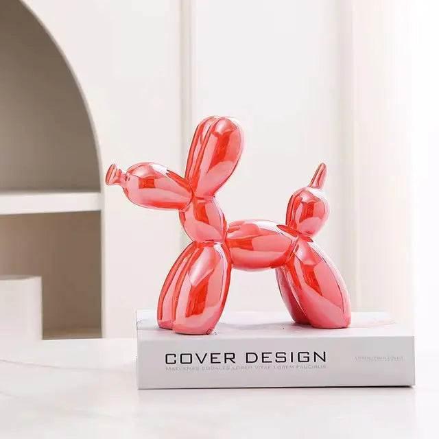 SculptureJoy - Unico decorazione a forma di cane di palloncino per un tocco elegante