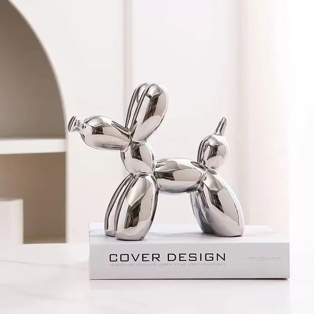 SculptureJoy - Unico decorazione a forma di cane di palloncino per un tocco elegante