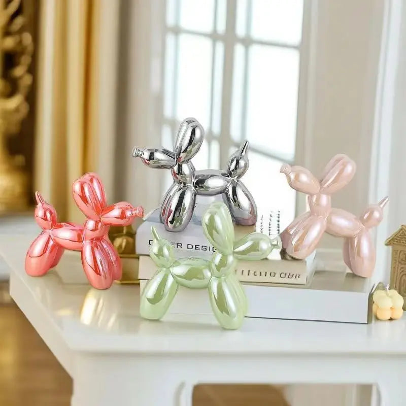 SculptureJoy - Unico decorazione a forma di cane di palloncino per un tocco elegante