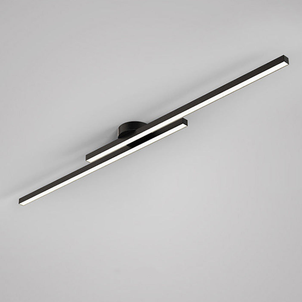 Maddie | Lampada da soffitto LED lineare moderna ultra-sottile in alluminio