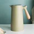 Caraffa Termica Isolata con Manico in Legno