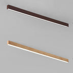 Moderna Lampada da Soffitto LED a Incasso in Alluminio con Venature di Legno