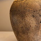 Lampada da Tavolo in Ceramica con Cono in Tessuto Moderno Shabby Chic per Camera da Letto