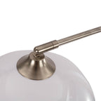 Lampada da Terra con Ombrello in Acrilico a Globo Moderno 1 Luce