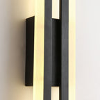 Lampada da parete LED in ferro acrilico con linee minimaliste moderne