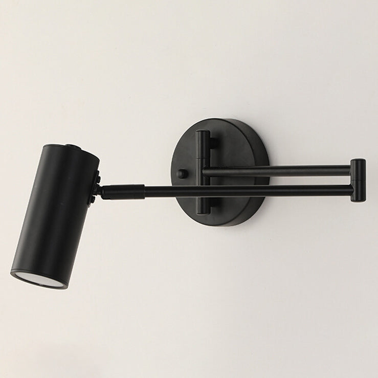 Applique da Parete a Luce Singola con Polo Telescopico Pieghevole in Stile Nordic Minimalist