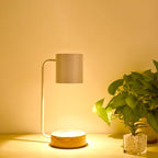 Lampada da Tavolo in Legno Minimalista Giapponese con Dimerizzazione e Timer a 1 Luce