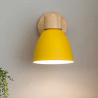 Applique a parete LED in legno a cono moderno minimalista | 1 luce