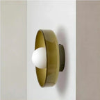Luce a Disco in Vetro Nordico per Parete e Soffitto LED 1-luce