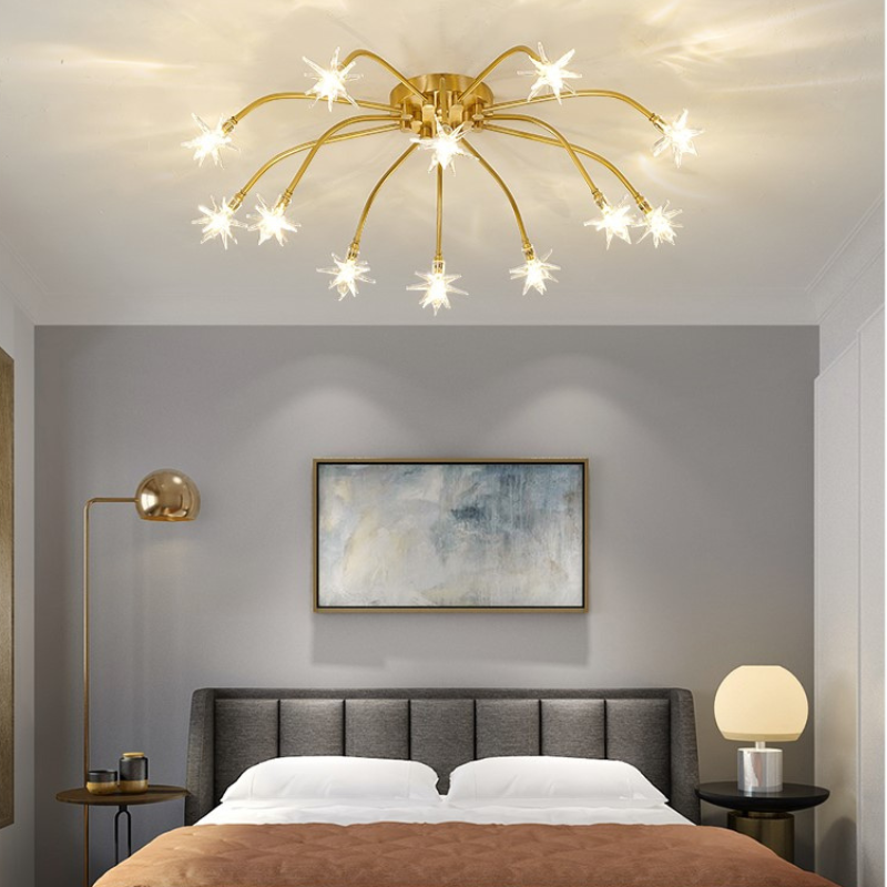 Arisha Art Deco Starry Lampada da Soffitto a Incasso