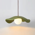 Lampada a sospensione creativa Wabi Sabi per la sala da pranzo con foglie di loto