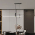 Arisha Lampada a Sospensione Metallo Lineare Moderna LED