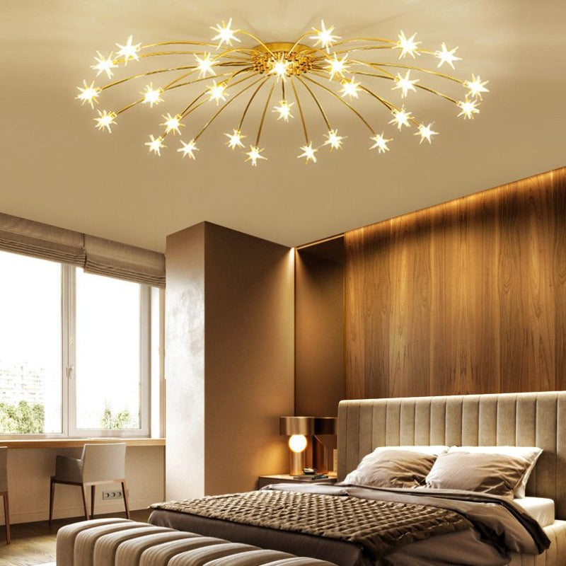Arisha Art Deco Starry Lampada da Soffitto a Incasso