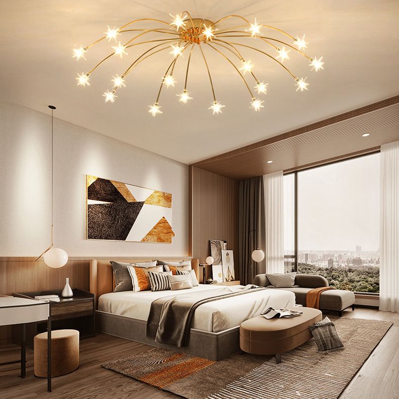 Arisha Art Deco Starry Lampada da Soffitto a Incasso