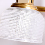 Lampada da parete Arisha in vetro prismatico