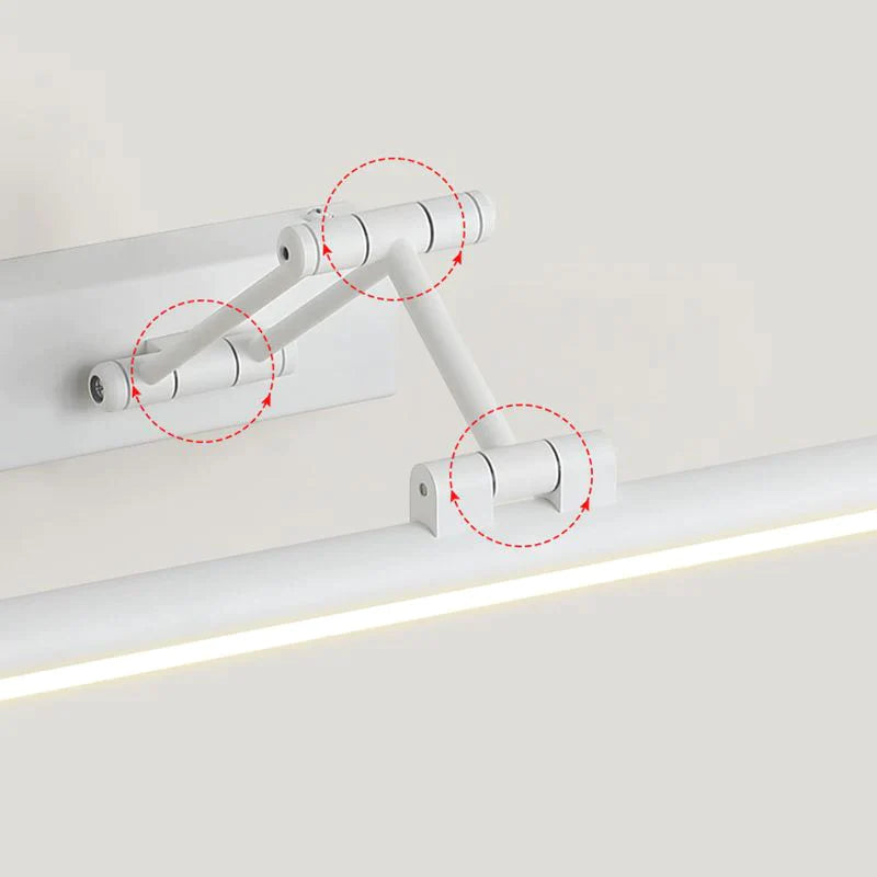 Specchio Moderno Volo Specchio Frontale Lampada da Parete LED in Metallo