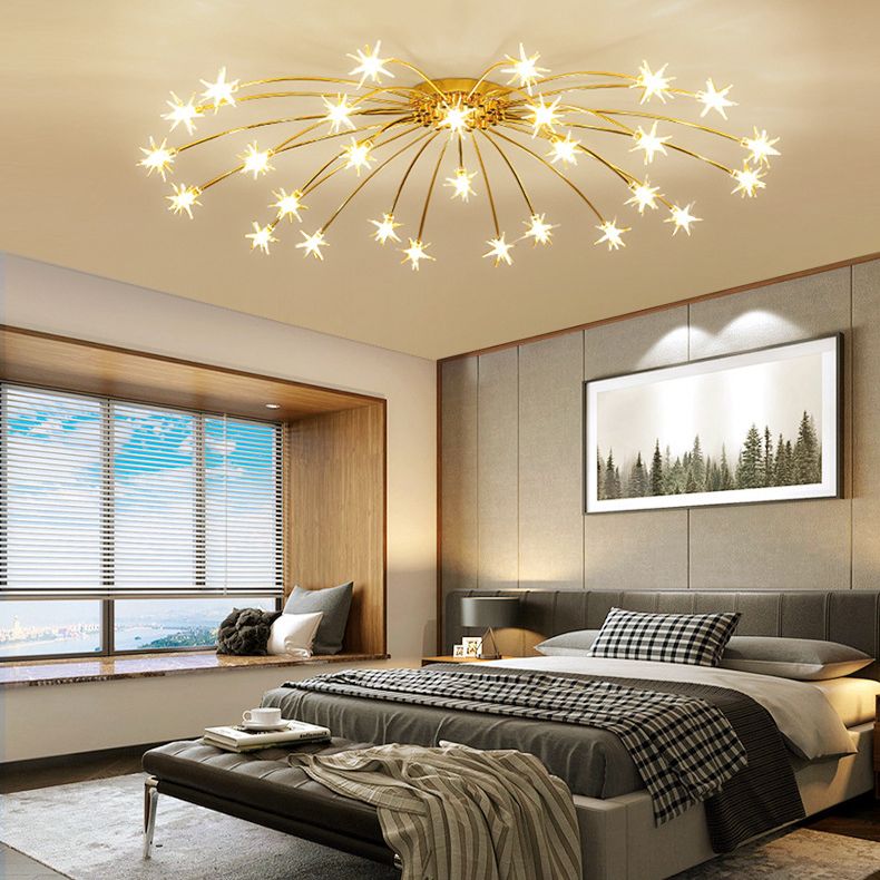 Arisha Art Deco Starry Lampada da Soffitto a Incasso
