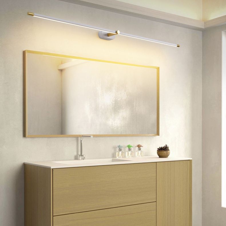 Ivox Lampada da Parete Lineare Minimalista Oro&Nero