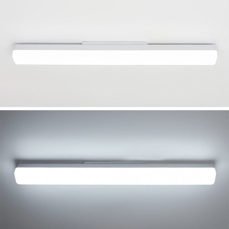 Lampada da Parete Moderna Rettangolare Arisha, Bianca