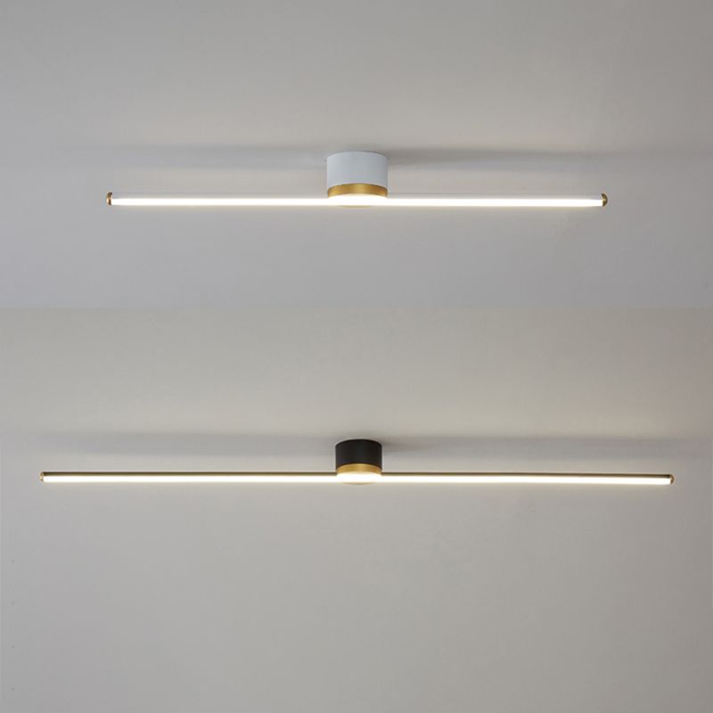 Lampada da soffitto LED lineare minimalista