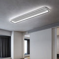 Arisha Minimalista Rettangolare Metallo/Silicone Plafoniere Soggiorno