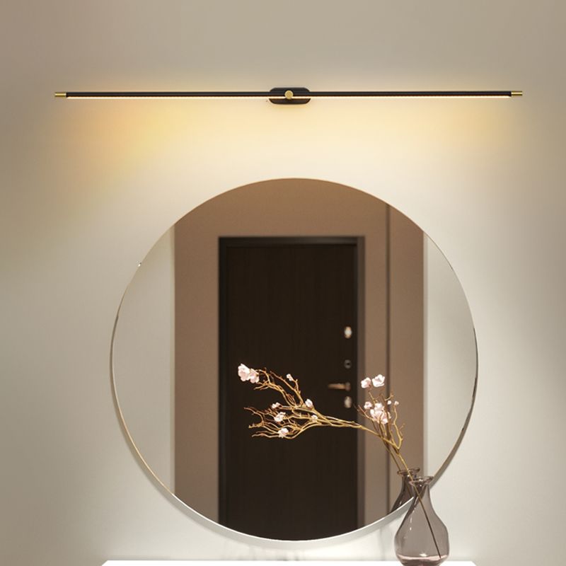 Ivox Lampada da Parete Lineare Minimalista Oro&Nero