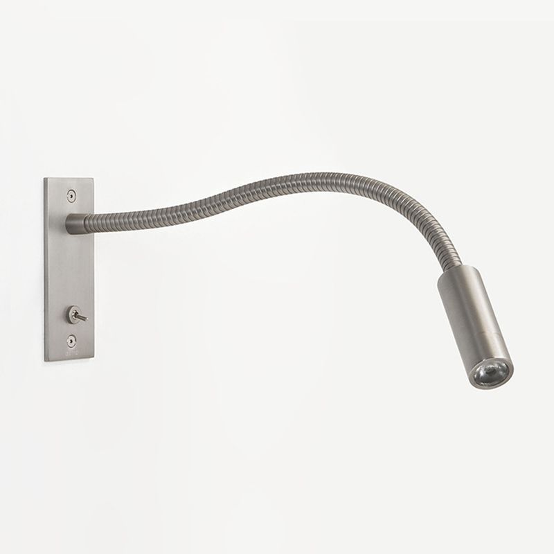 Lampada da lettura a muro LED regolabile, spotlight flessibile da comodino